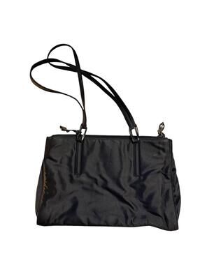 Dana Buchman Black Nylon Tote Bag